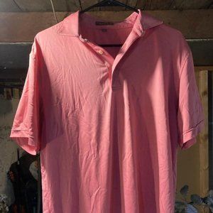 Light Pink Peter Millar Golf Polo
